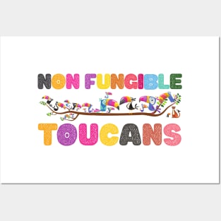 Non Fungible Toucans (NFT) Posters and Art